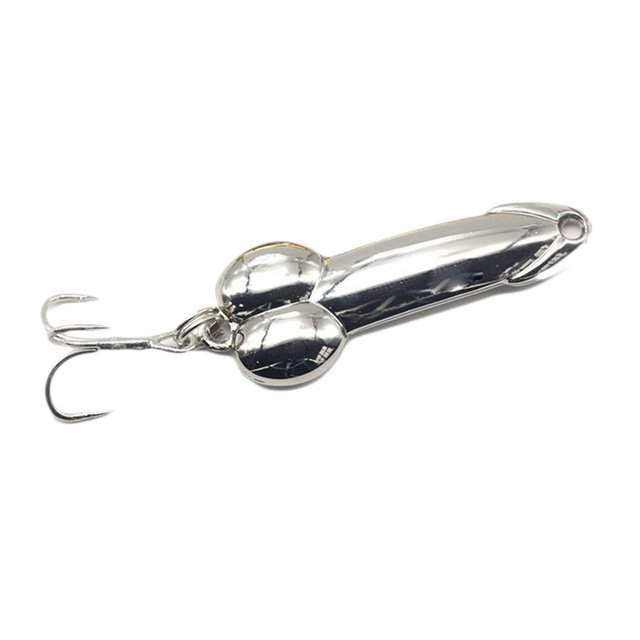 5g/10g/15g/20g Three Hooks Metal Sequin Fake Lures Bait Rotation Solid Color Fishing Accessory