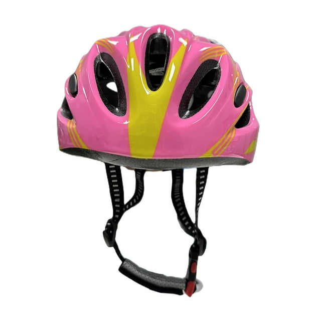 Siruishop Casque de Vélo pour Enfants Équipement de Cyclisme Respirant Élégant Confortable Casque de Cyclisme Ajustable pour Planche à Roulettes Vélo Bicyclette Rose