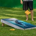 thumbnail image 3 of Cornhole Board Wraps and Decals for Boards Set of 2 Skins Professional Vinyl Covers Sticker Ocean Dolphins Beach House Cornhole Wraps Stickers Cornhole Skins Cornhole Wraps for Boards, 3 of 6