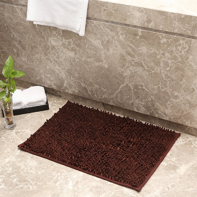 19x31in Kitchen Mat Bathroom Rugs Light Bath Mats Bathroom Rug Non Slip Bathroom Mat Soft Comfortable Furry Durable Thickened Bathroom Rug Machine Washable For Floor 50x80cm