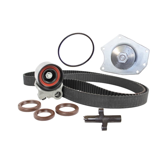 DNJ TBK143WP Timing Belt Kit Water Pump Fits Cars & Trucks 98-04 Chrysler 300M 3.2L SOHC 24v