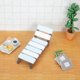 thumbnail image 4 of Silla de playa colgante, decoración del hogar, accesorios de jardín de hadas, tumbona reclinable en miniatura de madera, 4 of 6