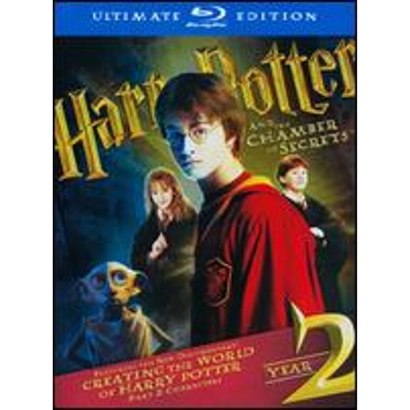 Pre-Owned Harry Potter and the Chamber of Secrets [WS] [Ultimate Edition] [3 Discs] [With Book] [Blu-ray] (Blu-ray 0883929070770) directed by Chris Columbus