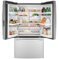thumbnail image 2 of GE Appliances 23.1 cu Ft. Fingerprint Resistant Counter-Depth French-Door Refrigerator, 2 of 5