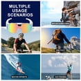 thumbnail image 3 of Gafas De Sol Gafas De Sol POV Inteligentes 1080P HD A Prueba De Viento Lente Gran Angular De 120 Grabación En Bucle Gafas Deportivas POV, 3 of 7