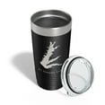 thumbnail image 4 of El Dorado Lake Map Tumbler Travel Mug Insulated Laser Engraved Coffee Cup Kansas 20 oz Black, 4 of 5
