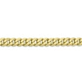thumbnail image 3 of 10k 5.75mm Flat Beveled Curb Chain in 10k Yellow Gold, 3 of 3