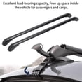 thumbnail image 1 of Universal 2x Aluminum Car Top Luggage Roof Rack Cross Bars Carrier With 2 Keys, 1 of 7