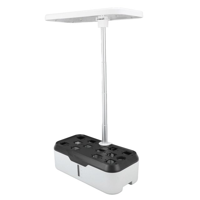 De Cultivo Hidropónico Con Luces LED De Cultivo, Cesta De Cultivo De Jardín Interior De Altura Ajustable Con 12 Cápsulas, Kit De Hidroponía De Jardinería