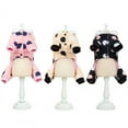 thumbnail image 6 of Warm big polka dot four-leg cotton coat, 6 of 10
