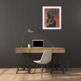 thumbnail image 3 of Adams, Emily 20x24 White Modern Wood Framed Museum Art Print Titled - Graceful Majesty II Chili, 3 of 4