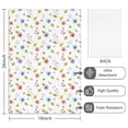 thumbnail image 2 of 2 Pcs Pioneer Flower Floral Print Pattern Kitchen Towels, Funny Microfiber Dish Towel Set, 18" X 26" Tea Towels, 2 of 6