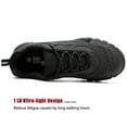 thumbnail image 4 of ulogu Waterproof Hiking Shoes for Men Women Lightweight Women's Walking Shoes Men's Outdoor Sneakers Casual Shoes for Women Men (Men Size 7.5 ,Black), 4 of 8