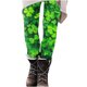 thumbnail image 5 of TaTaai St Patrick's Day Graphic Elastic Non-see-through Women Compression Fit Yoga Leggings High Waisted Breathable Athletic Workout Running Casual Full Length Pants Gift, 5 of 7