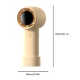 thumbnail image 2 of Ventilador de mano portátil con carga USB ventilador de mano compacto de 3 velocidades para niñas mujeres y niños, 2 of 8