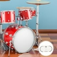 thumbnail image 4 of Drum Patch Double Step Drum Patch Drum Pad Sticker Replacement for Drum Percussion, 4 of 8