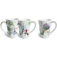 thumbnail image 1 of Lissom Design W35056 Avila 2 Piece French Accents Fine Porcelain Gift Mug Set, 1 of 1