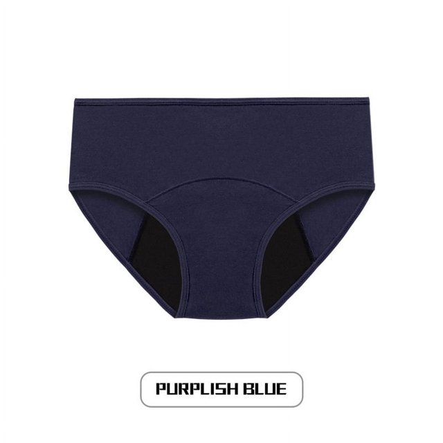 Ropa interior pantalones fisiológicos menstruales grandes ropa interior menstrual de algodón para mujer a prueba de fugas tía cintura baja