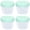 I*4, variant on Small Food Storage Containers,Mini Containers With Lids, 4 Pcs 5 Oz Freezer Storage Containers With Twist Top Lids, Small Freezer Containers For Storing Sauces, Dips, Dressings And Condiments