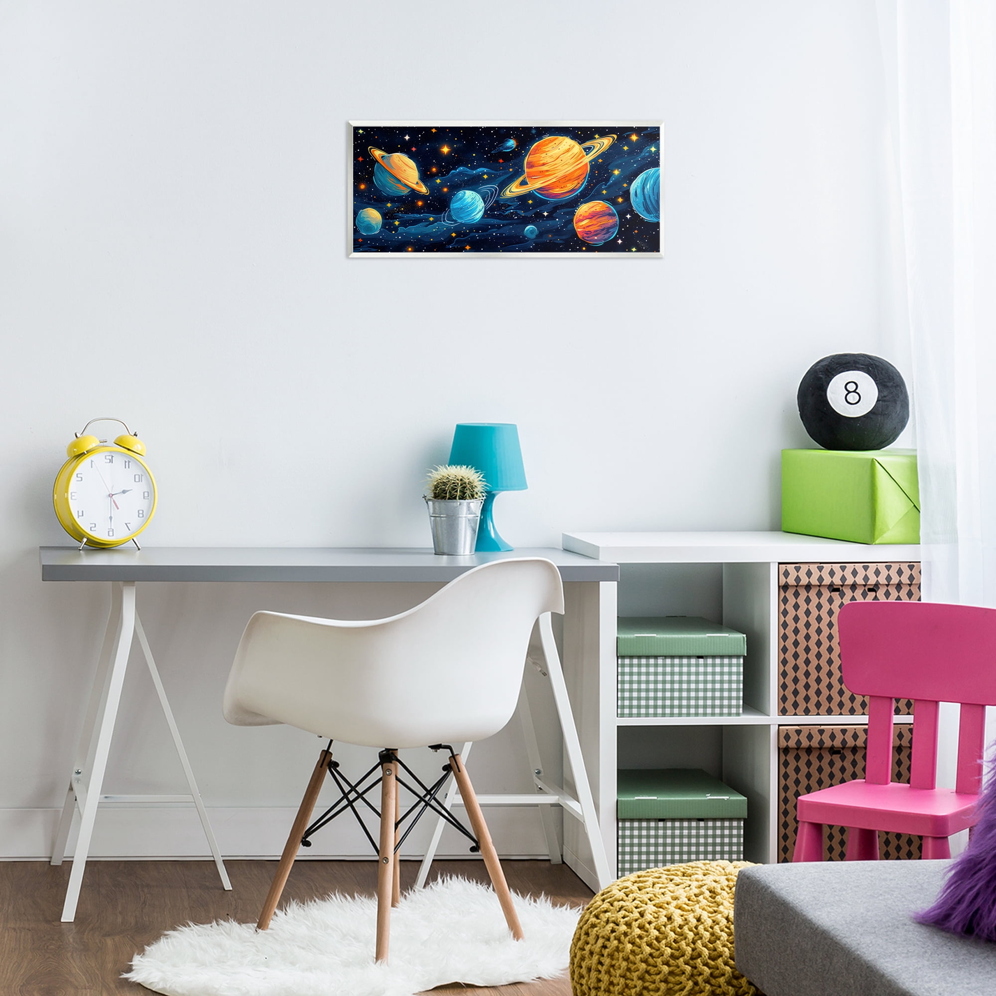 Stupell Industries Starry Universe Whimsy Wall Plaque Art, design by Creative Studio