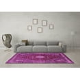 thumbnail image 3 of Ahgly Company Indoor Rectangle Persian Purple Traditional Area Rugs, 2' x 5', 3 of 4