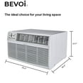 thumbnail image 4 of Bevoi BEVTTW142HF 14,000 BTU Heat & Cool Through the Wall Air Conditioner 220V, 4 of 4