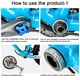 thumbnail image 4 of Herramienta de pedalier 5 en 1 para bicicleta BBR60 DUB16T (Roja), 4 of 5