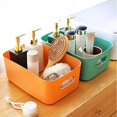 thumbnail image 5 of 6Pcs Storage Basket Pantry Bins for Shelves Drawers Pantry Closet Classroom Bathroom Pantry Bins Kitchen Spice Rack 12 In x 7.9 In x 4.7 In(Multicolor), 5 of 6