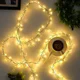 thumbnail image 2 of Guirnalda de luces LED de 12 m y 400 luces LED con funcionamiento por USB, con alambre de cobre, para decoración de fiestas al aire libre y bodas, 2 of 5
