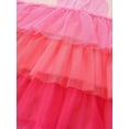 thumbnail image 6 of WIBACKER 2-7T Summer Toddler Little Girls Flamingo Tulle Dresses Sleeveless Sleeve Kid Party Tutu Dresses, 6 of 8