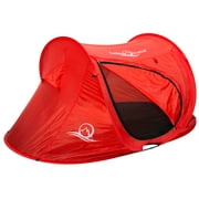 Lucky Bums Quick and Portable Kids Camp Tent, Red