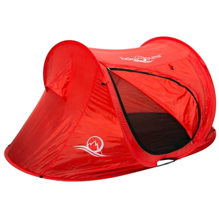 Lucky Bums Quick and Portable Kids Camp Tent, Red