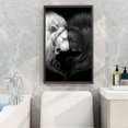 thumbnail image 4 of Pintura de diamantes 5D DIY taladro redondo completo imagen de leones blancos y negros arte de pared Hugtrwg Para estrenar, 4 of 9