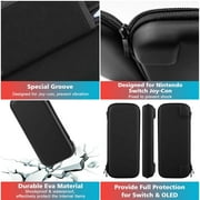 KIMHY Nintendo Switch Case & Accessories, 20 in 1 Switch & Oled Case Kit Including Screen Protector, Game Holder, Controller OLED Cover, Protective Carrying Bag for Storage Travel