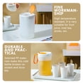 thumbnail image 2 of CIMAXIC Water Pitcher Large Capacity Water Jug Plastic Cold Pitcher Summer Beverage Container Party Water Dispenser,8.07"X5.12"X5.12", 2 of 5