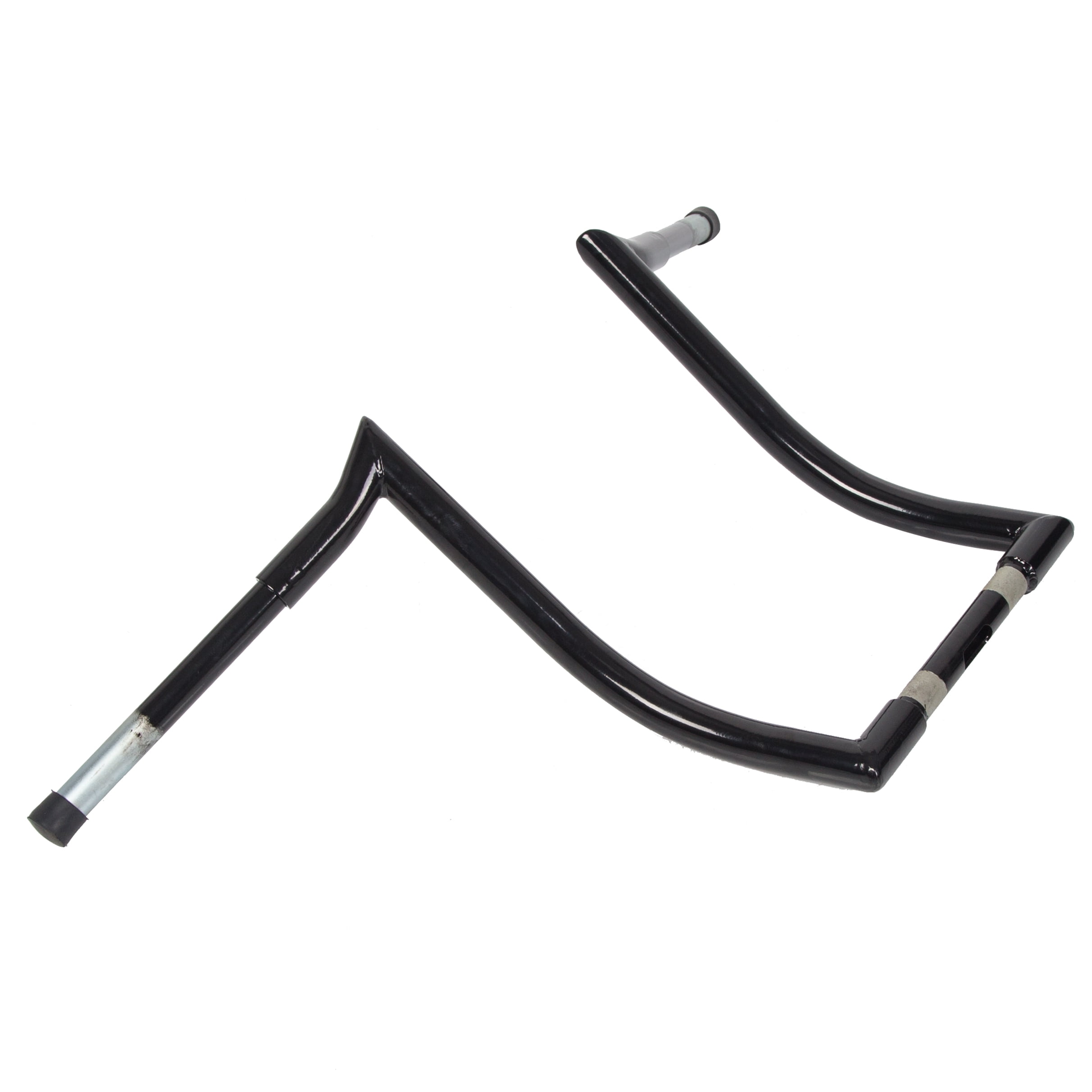 Kojem 17 Inch Rise Ape Hanger Handlebar Z Bar for Victory Cross Country 2010-2017 Motorcycle Black