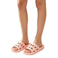 thumbnail image 5 of Domzle Shower Shoes for Women Men, Quick Drying Shower Sandals with Drain Holes | Non-Slip Pool Slides Comfortable Lightweight House Slippers Pink, 5 of 5
