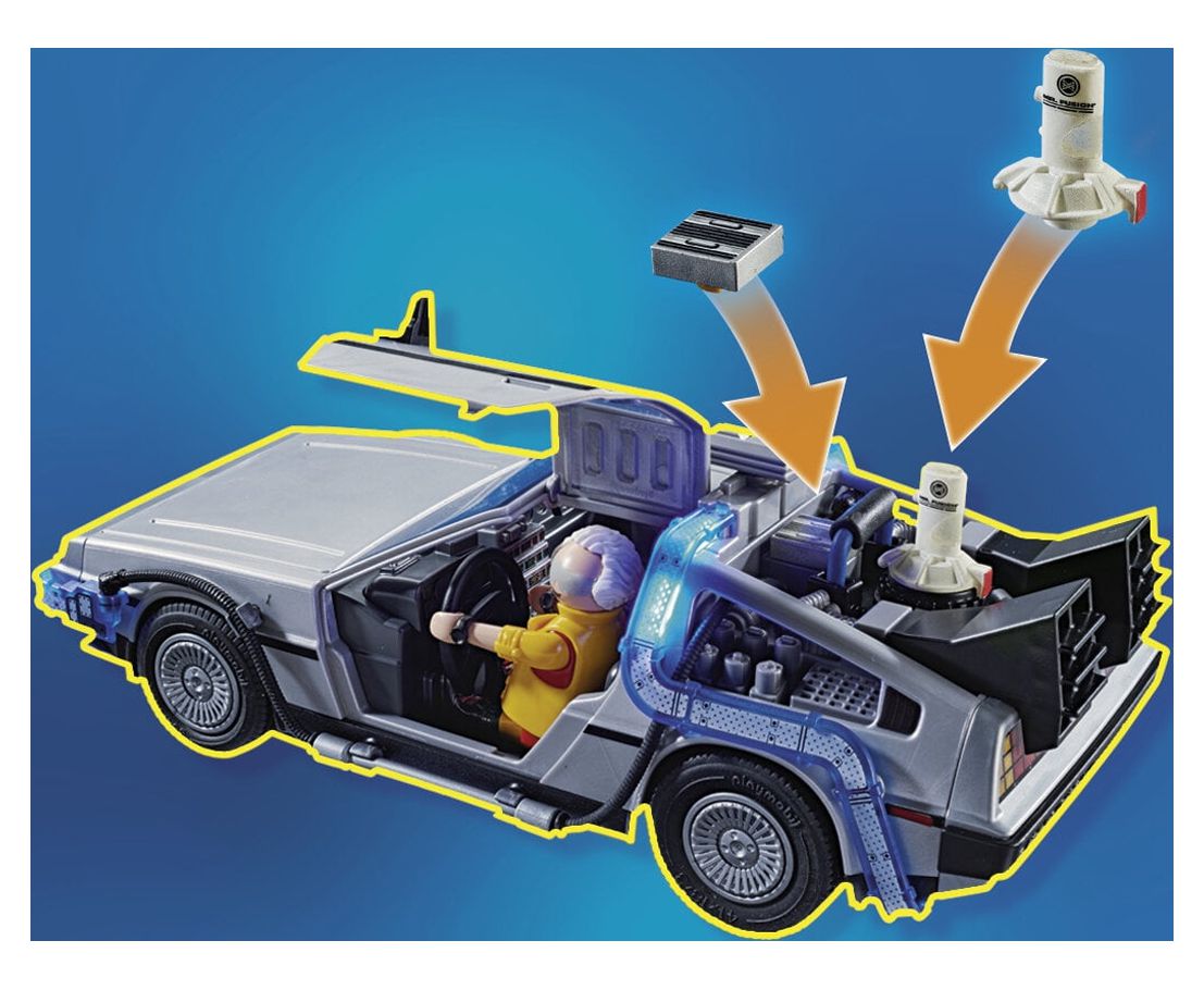 PLAYMOBIL Back to the Future Part II Hoverboard Chase - image 5 of 9