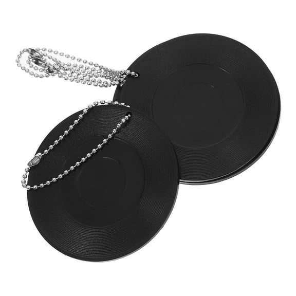 Hemoton  4 Pcs Asl I Love You Keychain Bulk Car Speaker Accessories Black