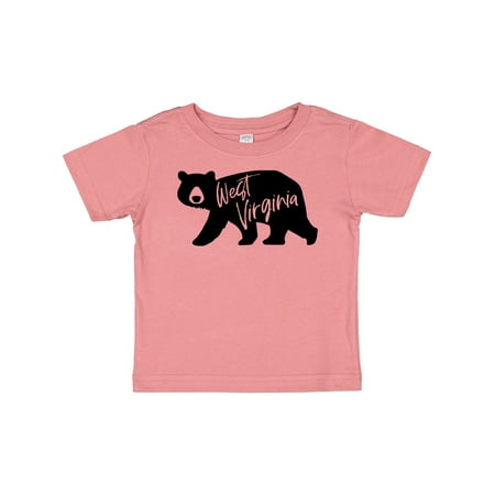 

Inktastic West Virginia Black Bear Silhouette Gift Baby Boy or Baby Girl T-Shirt