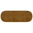 thumbnail image 2 of Contemporary Velvet Bench in Mustard, 2 of 7