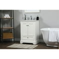 thumbnail image 3 of 24 inch single bathroom vanity in white, 3 of 10