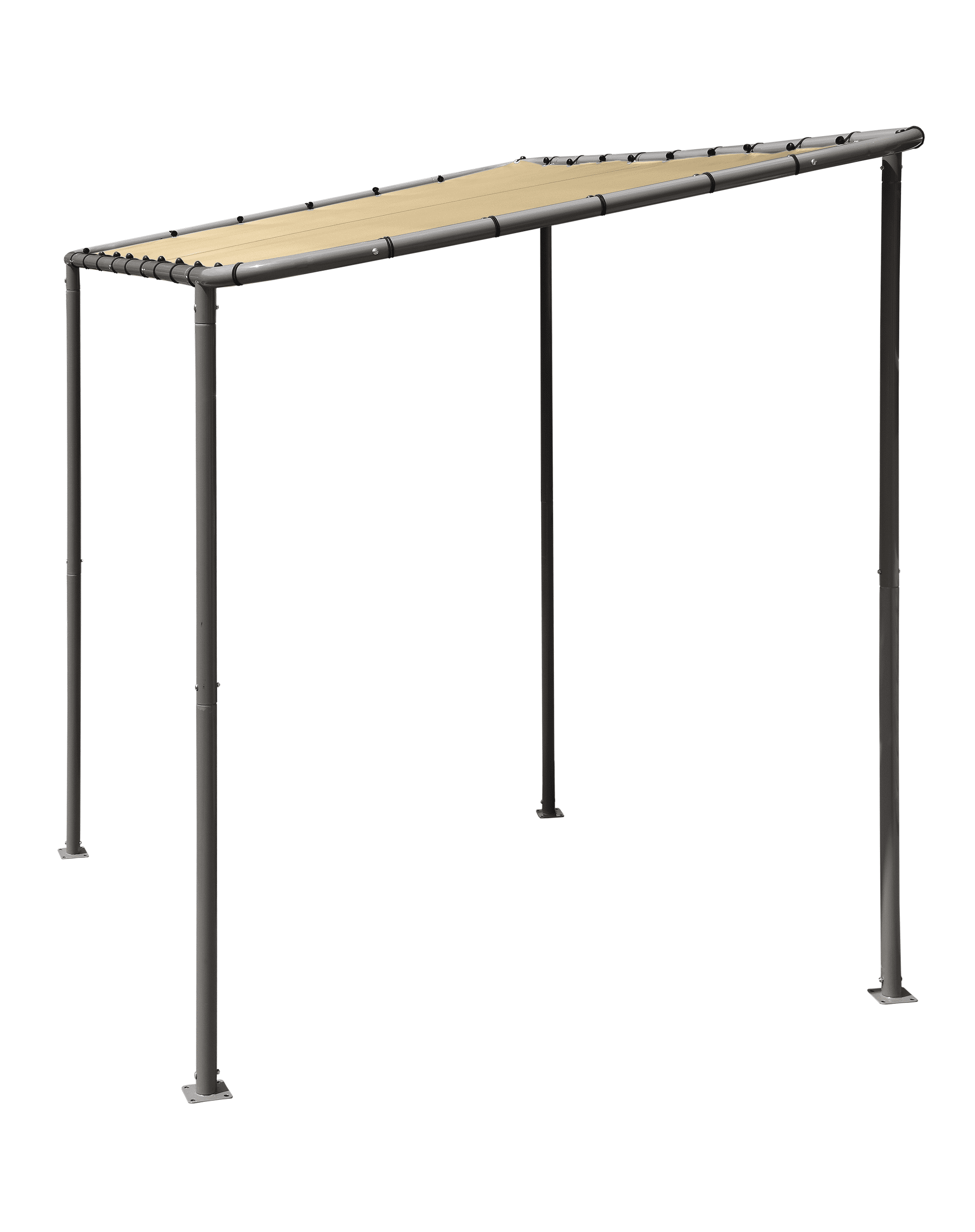 10x6 Solano Gazebo Canopy Tan Cover