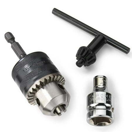 Quick Chuck - Neiko 20754A 3/8-Inch Drill Chuck with 1/4-Inch Quick Change Hex Shank
