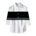 thumbnail image 1 of PENGXIANG Chemise à Manches Longues Rayée Auto-Cultivation pour Hommes, 1 of 2