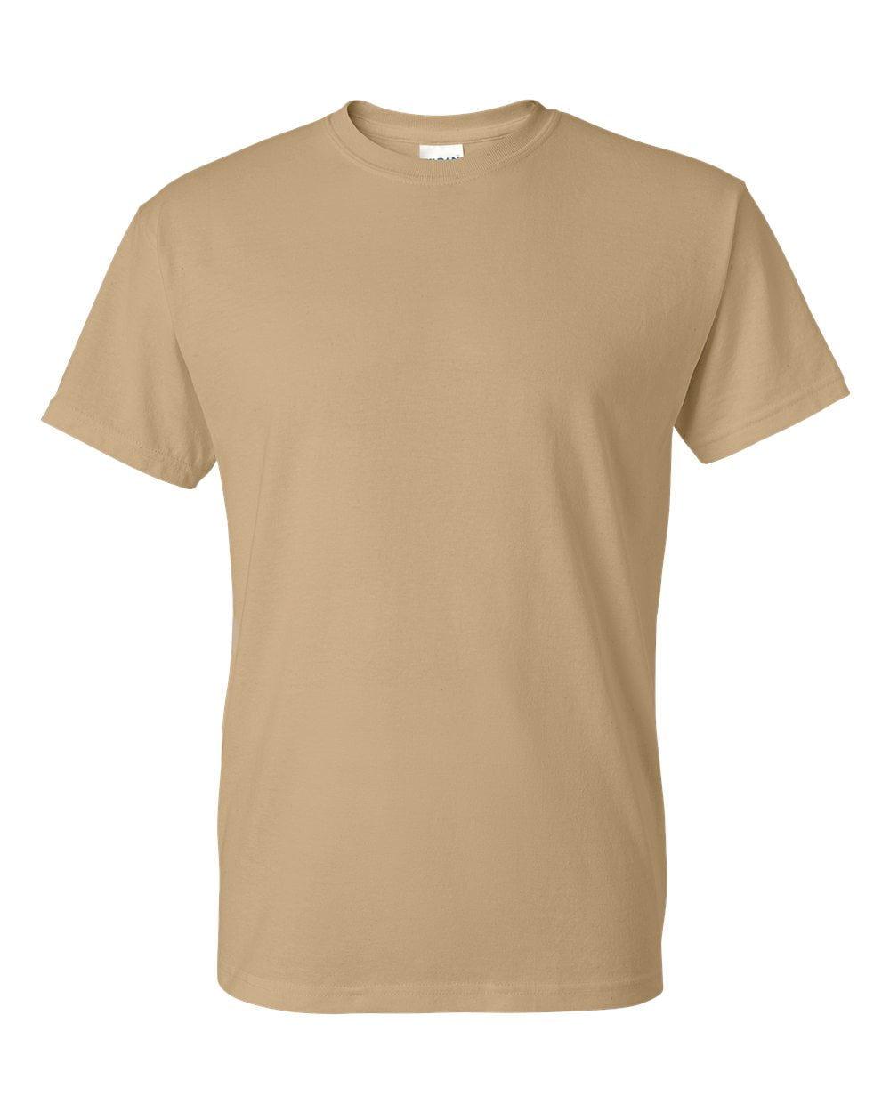 Gildan Gildan 8000 Men's DryBlend Fashion TShirts Tan Small