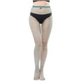 thumbnail image 4 of Nmnitkp Fishnet Stockings for Women Soft and Comfortable Sheer Tights Skin-Friendly and BreathableWomens High Waist Patterned Suspenders Pantyhose Thigh High Stockings & Multiple Colors to Choose, 4 of 4