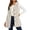 White, variant on Homenesgenics Plus Size Jackets for Women Fall/Winter Versatile Reversible Fleece Sleeveless Hooded Vest; Sleeveless Hooded Casual Coat/Outerwear Red XXXL
