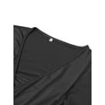 thumbnail image 4 of Gupgi Women's Pure Color Flimsy Dress, Knee Length Dress with Irregular Hem, 4 of 6
