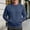 Navy, variant on ZUBMGKTE Mens Crewneck Sweatshirt Fleece-Lined Pullover with Kangaroo Pocket